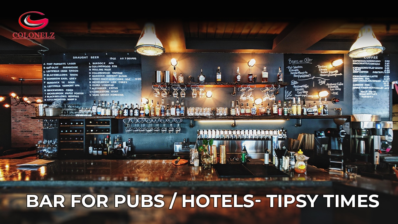 BAR for Pubs / Hotels- Tipsy Times